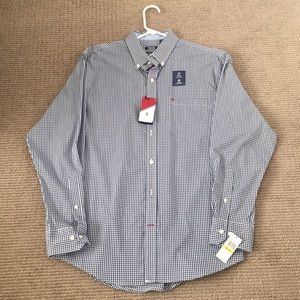 IZOD Non Iron The Advantage Gingham Shirt
